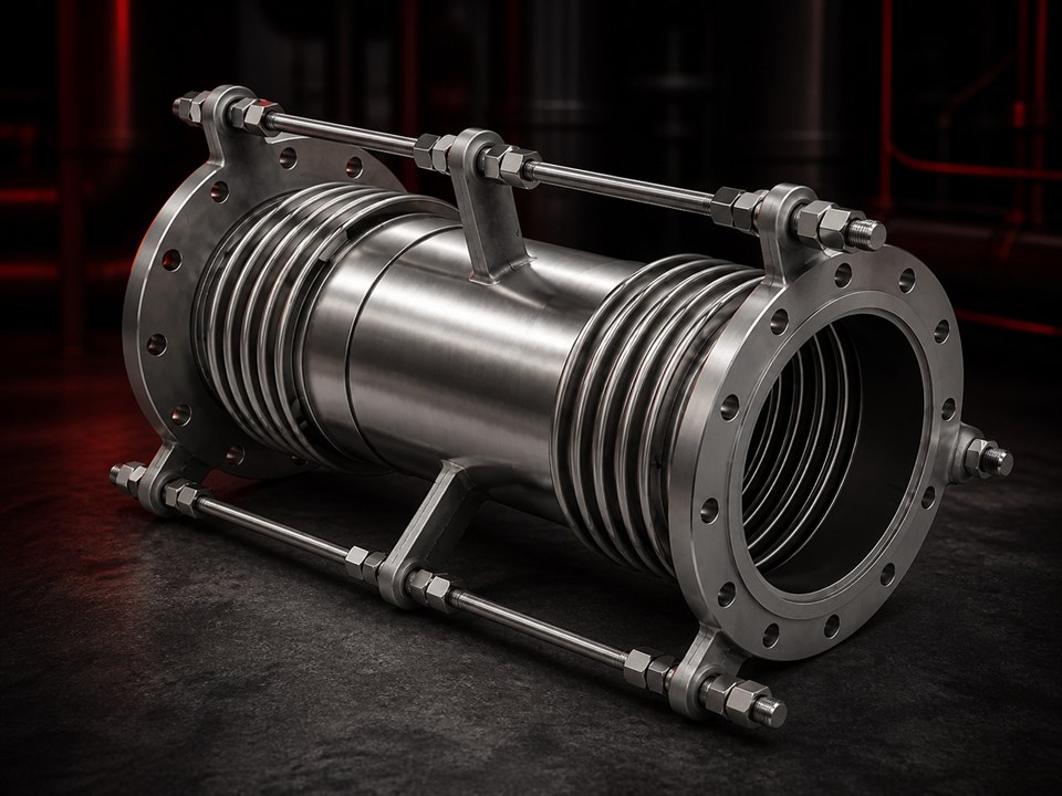 Universal metallic expansion joint assembly